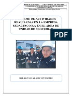 Informe de Actividades