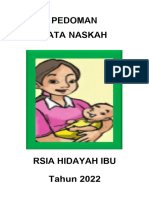 Pedoman Tata Naskah Rsia Hidayah Ibu (Edit)
