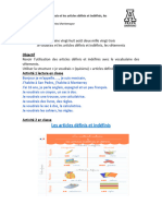 Iii Sem 28 Aout Indefinis, Definis, Ropa, Devoir 4-1