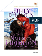 8 Ruby Dixon - Serie Icehome - Nadine's Champion