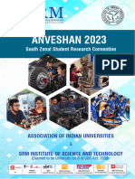 Anveshan 2023 SRMIST Brochure V3.0