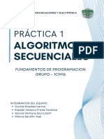 Practica 1. Algoritmo Secuenciales