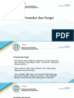 Pertemuan 11 Prosedur Dan Fungsi