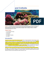Solutions and Colloids PDF