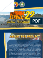 Brigada Eskwela Sample Infographics