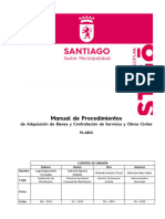 Manual de Procedimientos: de Adquisición de Bienes y Contratación de Servicios y Obras Civiles