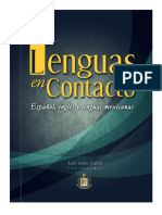Lenguas en Contacto - Español, Inglés y Lenguas Mexicanas