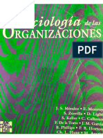 Sociología de Las Organizaciones