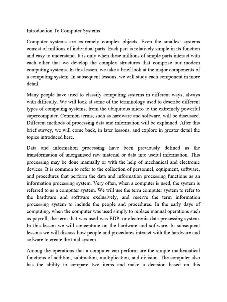 Paper 1 Introduction To It PDF Computer Data Storage Information Security