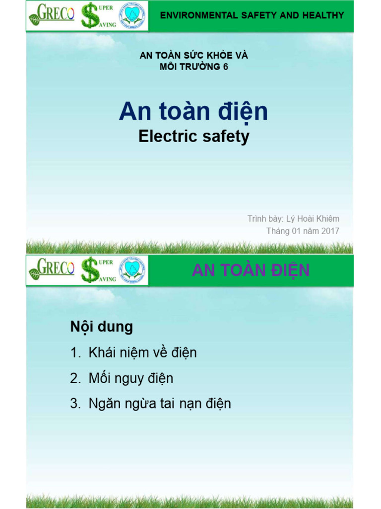 Ehs Material Part 6 Electric Safety V2 Pdf