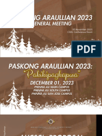 Paskong Araullian 2023 Pakikipagkapwa 1