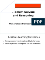 Problem Solving and Reasoning