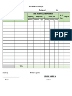 Table of Specifications Tos Assessment