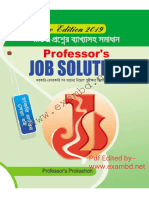 Professors Job Solution