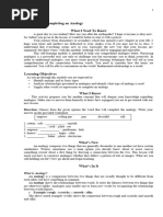 English: Quarter 1 - Module 1: Analogy | PDF | Analogy | Metaphor
