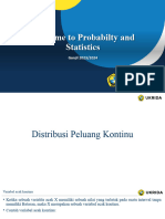 7) Distribusi Peluang Kontinu