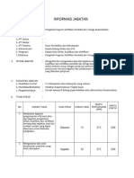 Anjab Pengelola Program Sertifikasi Pendidik