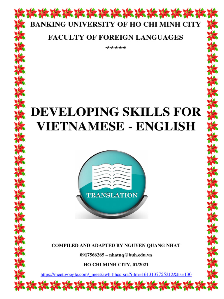 Bien dich viet anh 2021 pdf translations bible