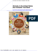 Race and Ethnicity in The United States 8th Edition Schaefer Test Bank