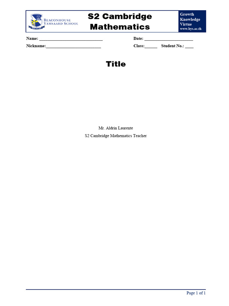 Worksheet format pdf