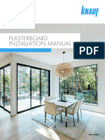 Knauf Plasterboard Installation Manual