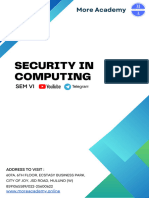 Security in Computing: More Academy