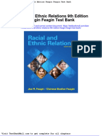Racial and Ethnic Relations 9th Edition Feagin Feagin Test Bank