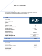 Analisis de Interpretacion Financiera