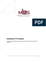 Massmarts Internal Audit IT Auditing Manual