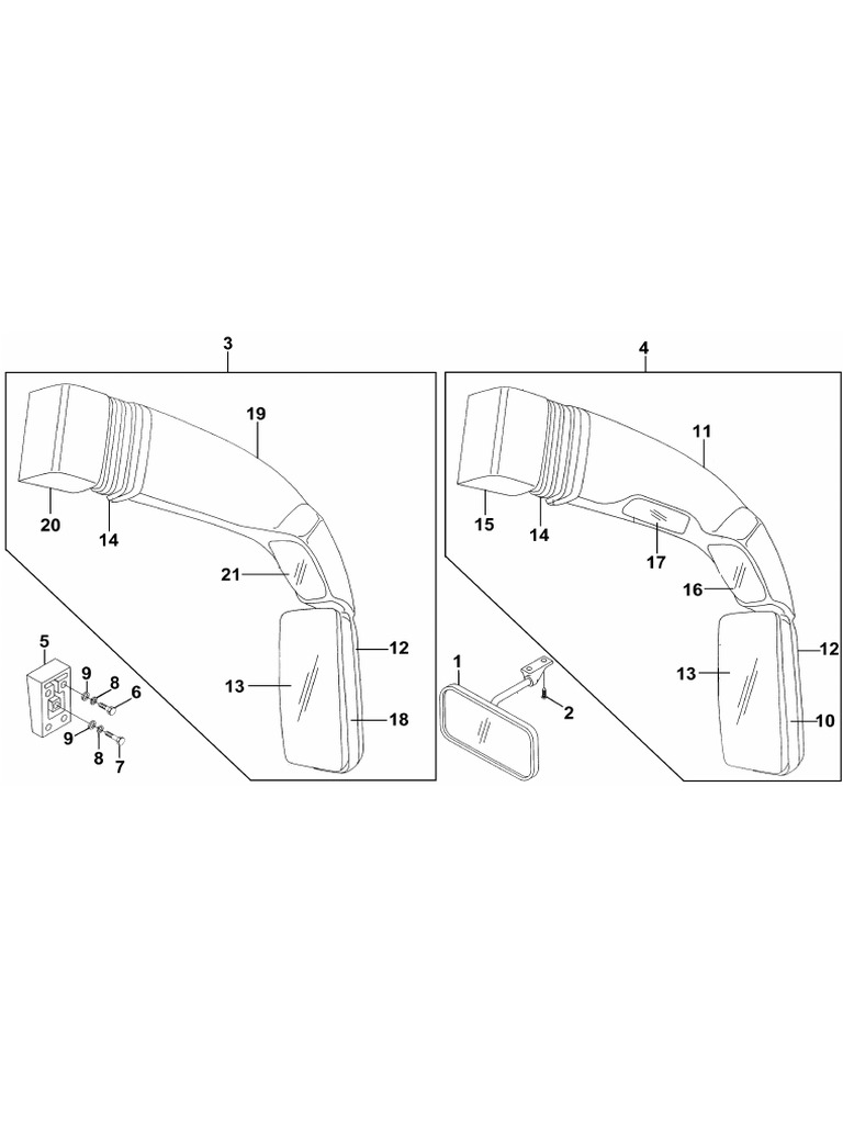 View Mirror&Mountings | PDF