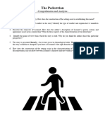 The Pedestrian: Comprehension and Analysis