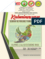 Buwan NG Wika - Program