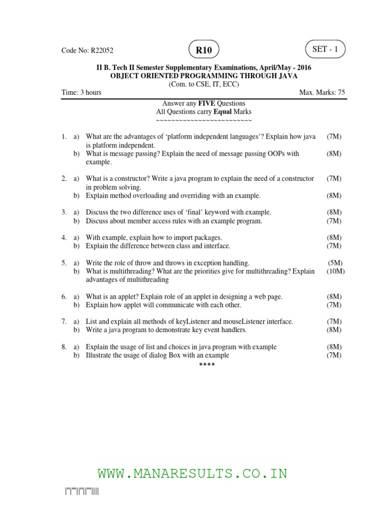 Java using oops 2 pdf