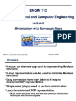 ENGIN 112 Intro To Electrical and Computer Engineering: Minimization With Karnaugh Maps
