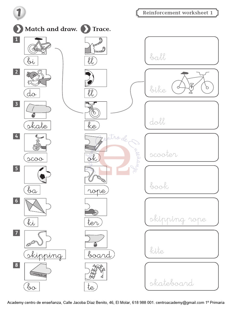 Reinforcement Worksheet 2 PDF