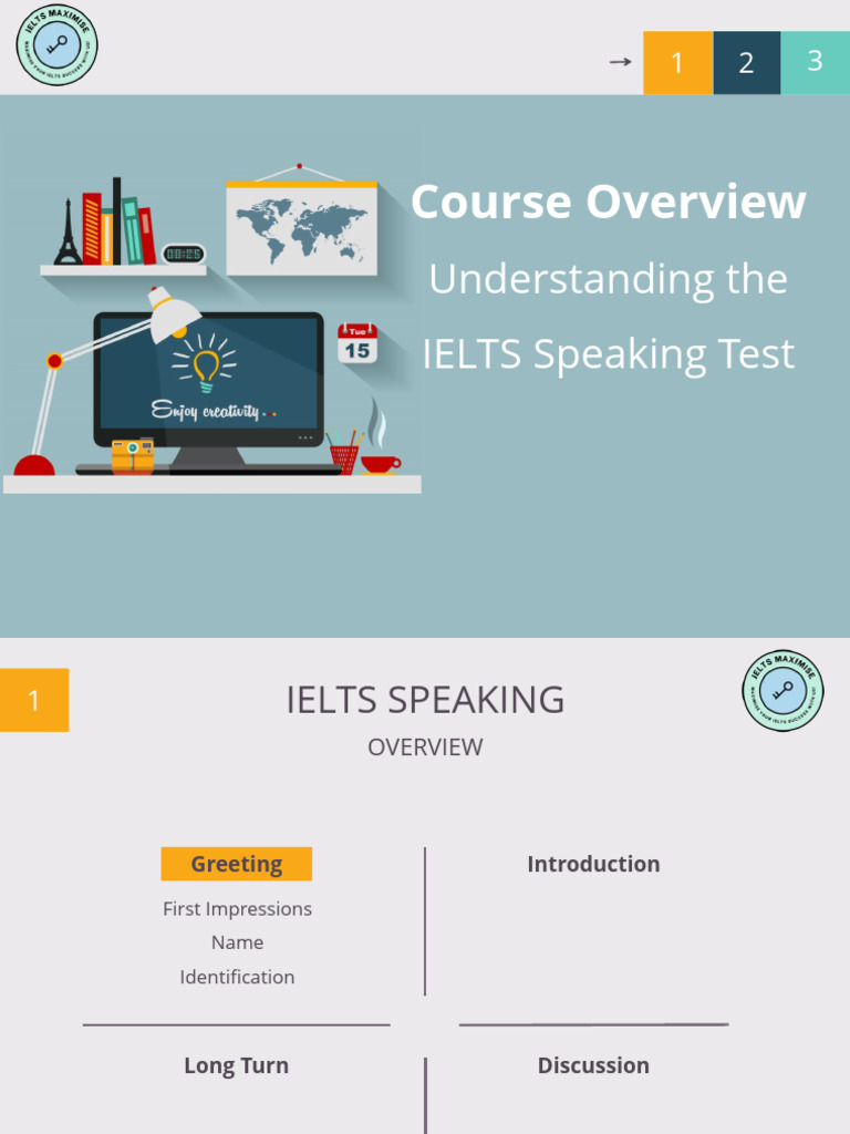 IELTS Speaking Test Overview Guide | PDF | International English ...