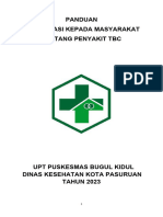 Panduan Kegiatan Penyuluhan TBC Kepada Masyarakat 2023