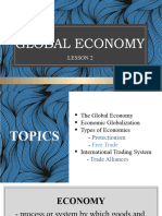 Lesson 2. Global Economy