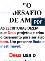 O Desafio de Amar