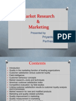 Market Research & Marketing Final