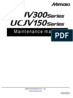 Ucjv300 - 150 Maintenance Manual d501316 Ver.2.00