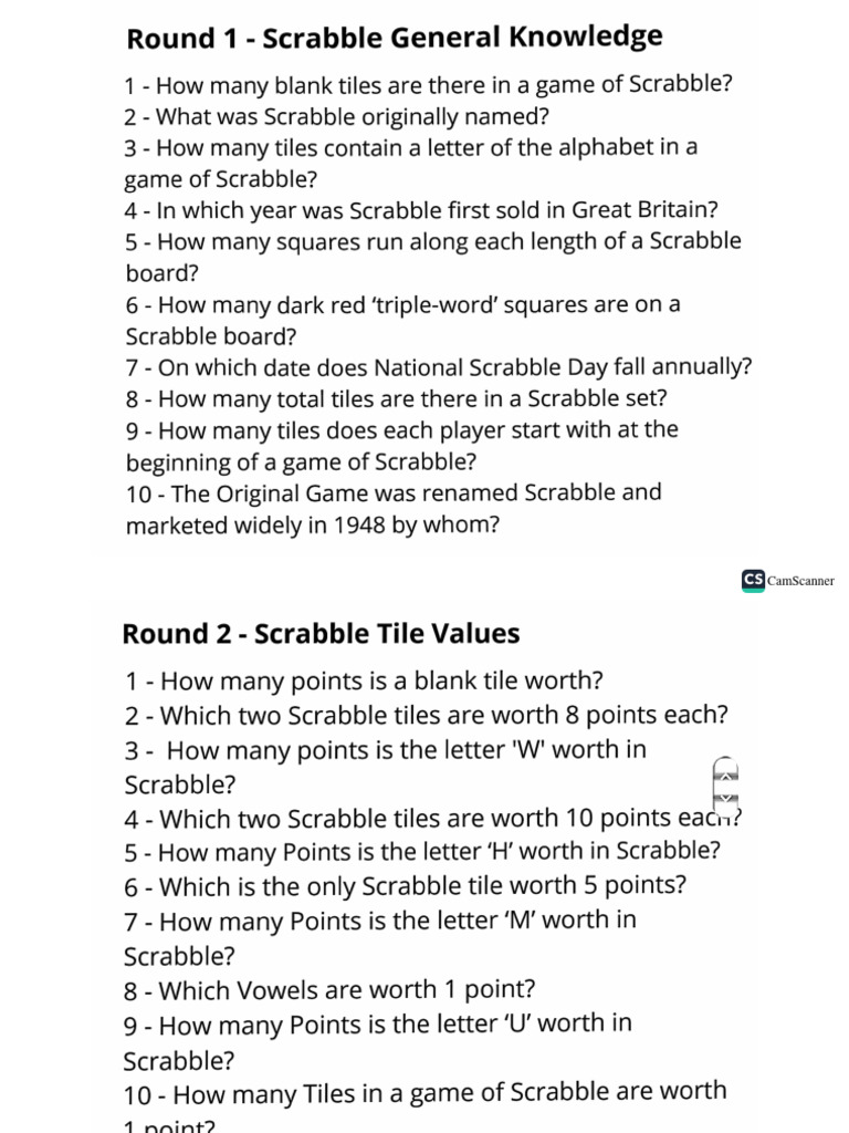 SCRABBLE QUIZh PDF