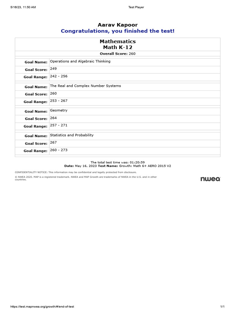map-test-math-pdf