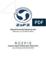 Rozpis Sutazi ZSFZ 2023 24