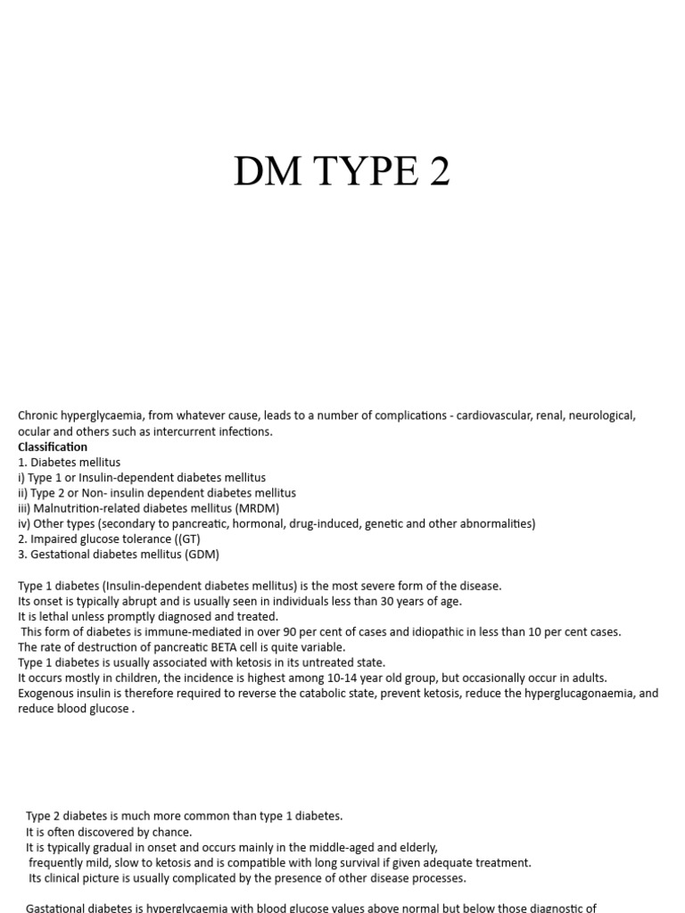 Diet Plan For Dm Type 2