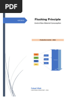 Flushing Principle in Production Process