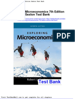 Exploring Microeconomics 7th Edition Sexton Test Bank