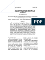 Abdelwahab - 2007 - Kinetic and Isotherm Studies of Copper (II) Removal From Wastewater Using Various Adsorbents