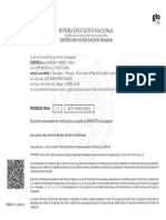 Certificado - PRIMARIA ENRIQUE MUÑOZ MUVE041117HGTXCNA2