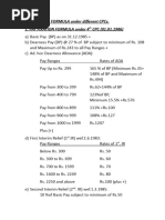 6th Pay Commission DA Rates Overview | PDF
